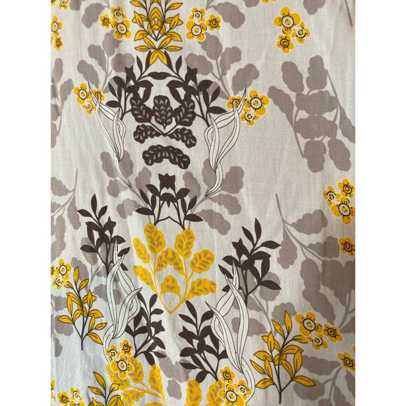 Fever yellow and gray floral off shoulder blouse - Picture 4 of 5